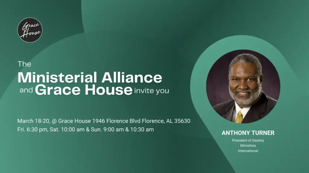 Grace House Invite to Anthony Turner